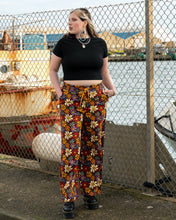 Load image into Gallery viewer, Love Bugs Floral Wide Leg Trousers
