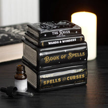 Load image into Gallery viewer, Book of Spells Gothic Oil Burner and Wax Warmer
