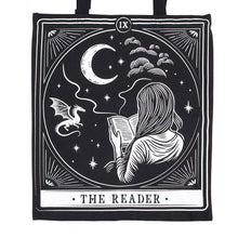 Load image into Gallery viewer, The Reader Tarot Tote Bag
