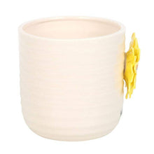 Load image into Gallery viewer, Hello Sunshine Plant Pot with 3D Sunflower
