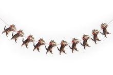 Load image into Gallery viewer, Festive Cat Diecut Garland
