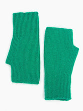 Load image into Gallery viewer, Dylan Green Ribbed Wrist Warmers
