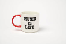 Load image into Gallery viewer, Peanuts Music is Life Mug
