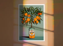 Load image into Gallery viewer, San Pellegrino &amp; Orange Tree Art Print
