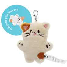 Load image into Gallery viewer, Fluffy Cat Keyring Bag Charm
