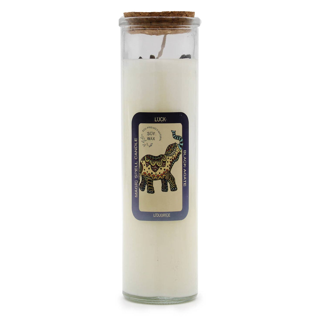Luck Scented Spell Candle