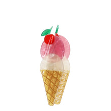 Load image into Gallery viewer, Ice Cream Hair Claw Clip

