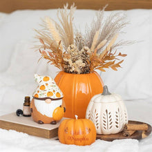 Load image into Gallery viewer, Orange Autumn and Fall Pumpkin Vase
