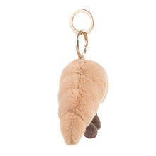 Load image into Gallery viewer, Plush Croissant Bag Charm
