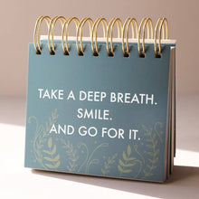 Load image into Gallery viewer, Floral Weekly Positivity Flip Chart
