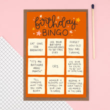 Load image into Gallery viewer, Birthday Bingo Greetings Card

