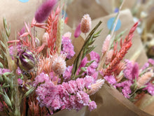 Load image into Gallery viewer, Pink Dried Flower Bouquet
