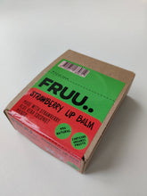 Load image into Gallery viewer, FRUU Cosmetics Strawberry Lip Balm
