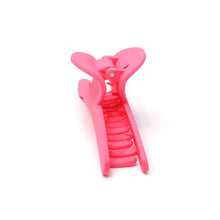 Load image into Gallery viewer, Pink Narrow Curved Hair Clamp

