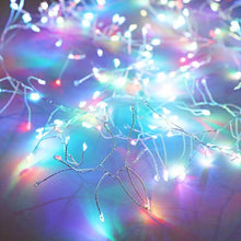 Load image into Gallery viewer, Plug In LED Rainbow Firefly String Lights
