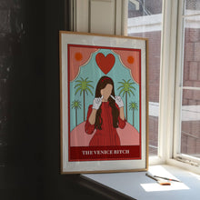 Load image into Gallery viewer, Lana Del Ray Tarot Card Art Print
