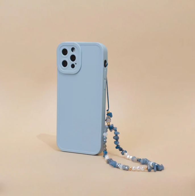 Ocean Eyes Beaded Phone Strap