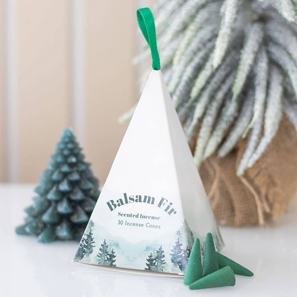 Pack of 30 Balsam Fir Incense Cones