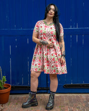 Load image into Gallery viewer, Rebel Romance Strawberry Picnic Stretch Smock Dress
