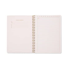 Load image into Gallery viewer, DesignWorks Ink Orange Check A4 Twin Wire Notebook
