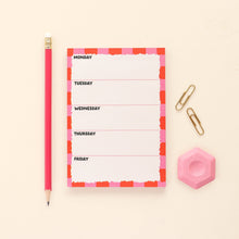 Load image into Gallery viewer, Week Planner A6 Notepad
