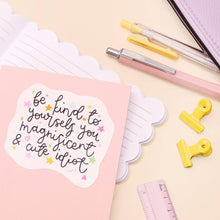 Load image into Gallery viewer, Be Kind To Yourself Vinyl Sticker

