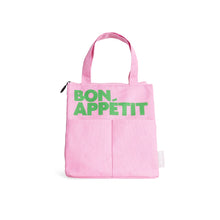 Load image into Gallery viewer, Helio Ferretti Pink Bon Appetit Lunch Bag
