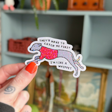 Load image into Gallery viewer, Whippet Vinyl Sticker
