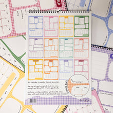 Load image into Gallery viewer, Junk Journal 2026 Calendar
