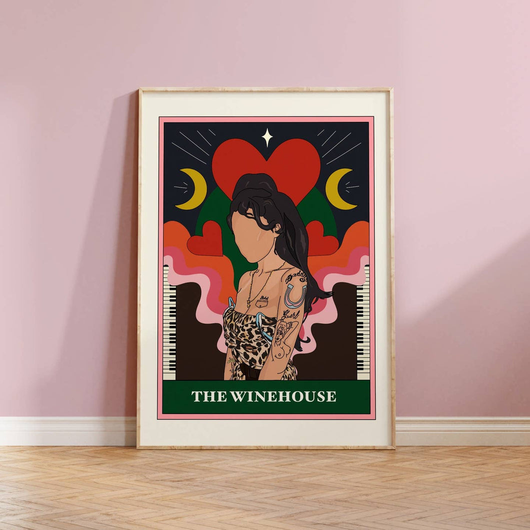 Amy Winehouse Tarot Print