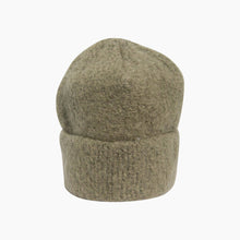 Load image into Gallery viewer, Textured Beanie Hat in Moss Green
