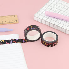 Load image into Gallery viewer, Navy Geometric Washi Tape
