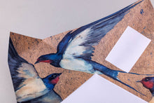 Load image into Gallery viewer, Golden Flight Pigeon Pack of 6 Folding Letter Set
