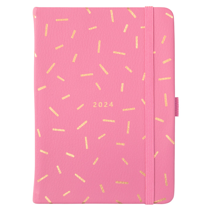 Pink A6 To Do Diary 2024