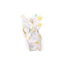 Load image into Gallery viewer, Zigzag Edged Lemon Print Hair Claw Clamp
