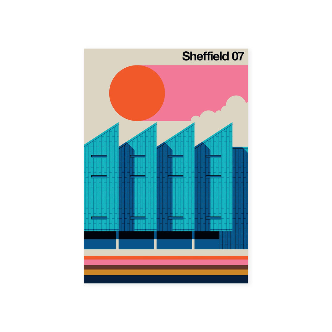 Sheffield 07 by Bo Lundberg Postcard