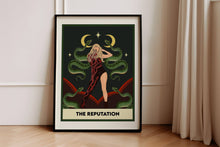 Load image into Gallery viewer, The Reputation Eras Tarot Taylor Swift Print
