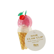 Load image into Gallery viewer, Ice Cream Hair Claw Clip
