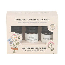 Load image into Gallery viewer, Set of 3 Floral Blended Essential Oils
