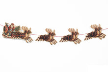 Load image into Gallery viewer, Santa Sleigh Diecut Garland
