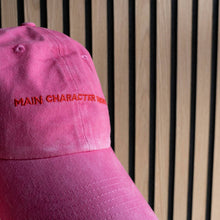 Load image into Gallery viewer, Main Character Energy Pink Cap
