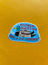 Load image into Gallery viewer, Ducks in a Row Vinyl Sticker
