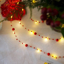 Load image into Gallery viewer, Holly Bead LED String Lights
