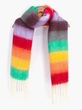 Load image into Gallery viewer, Multi Stripe Scarf
