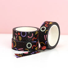 Load image into Gallery viewer, Navy Geometric Washi Tape
