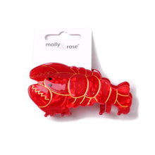 Load image into Gallery viewer, Lobster Shaped Hair Claw Clamp

