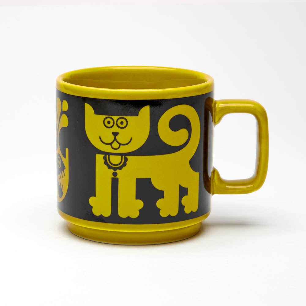 Magpie x Hornsea Mug Cat & Pirhana