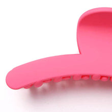 Load image into Gallery viewer, Pink Narrow Curved Hair Clamp
