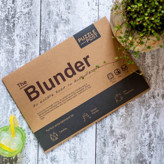 Escape Room in An Envelope: The Blunder