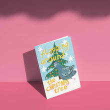 Load image into Gallery viewer, Flapping Around the Christmas Tree Greetings Card
